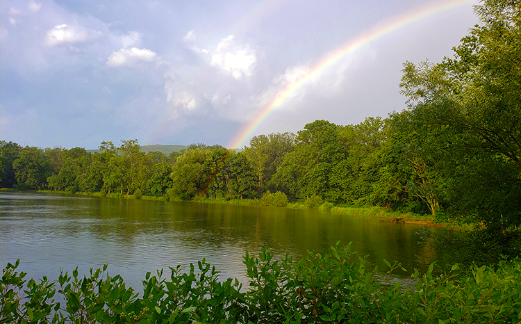Crystal Lake - rainbow